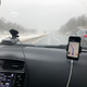 Escort Passport Max, from 2014, and Waze leading the way.